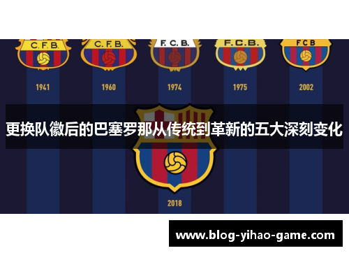 更换队徽后的巴塞罗那从传统到革新的五大深刻变化 更换队徽后的巴塞罗那从传统到革新的五大深刻变化